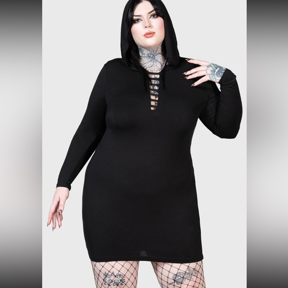 KILLSTAR NOCTURNAL QUEEN MINI DRESS - SIZE M - Picture 8 of 9